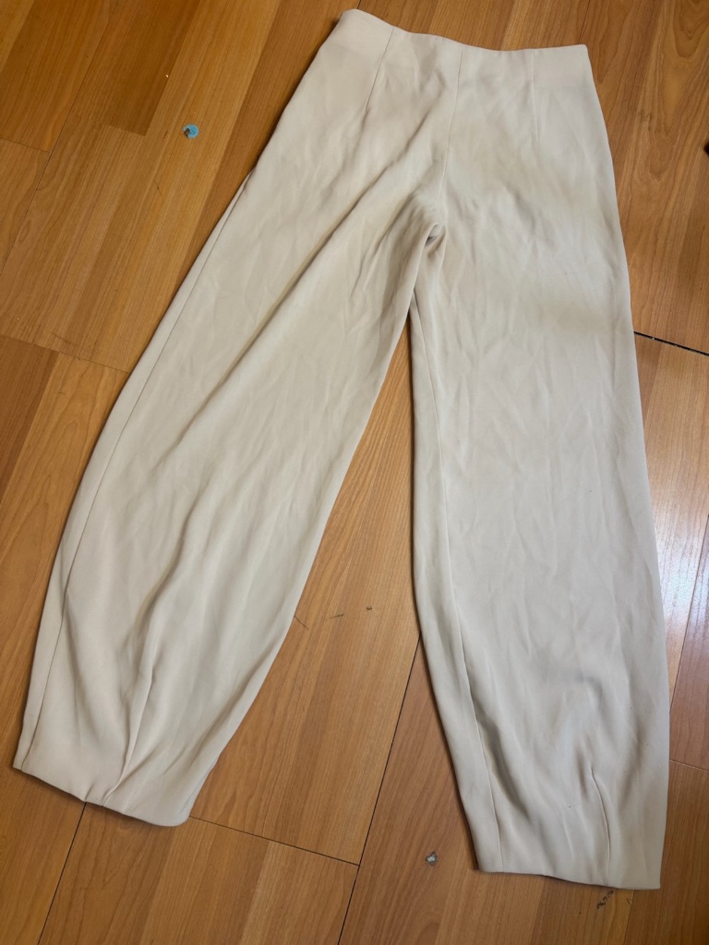 Giorgio Armani Neutral Beige Trousers
